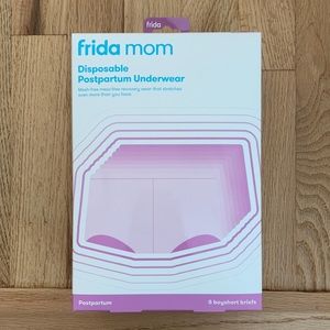 Frida mom disposable postpartum underwear - 8 boys short briefs in box. NWT